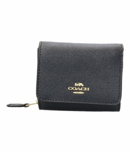 美品 コーチ 三つ折り財布 レディース COACH 中古