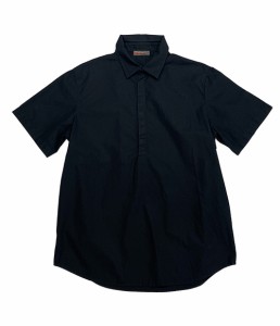 プラダ 半袖プルオーバーシャツ ブラック メンズ SIZE L PRADA 中古