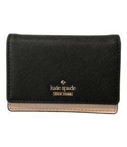 ケイトスペード パスケース コインケース キーリング付き PXRU5096 レディース kate spade 中古