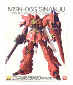 美品 機動戦士ガンダムUC ニュータイプ専用モビルスーツ MSN-06S シナンジュ〔Ver.Ka.〕 ガンプラ\MG 1/100 バンダイ プラモデル 中古