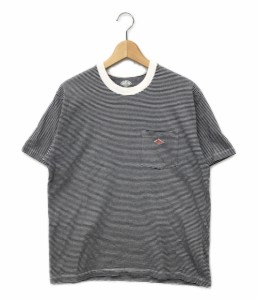 ダントン ボーダー半袖Tシャツ メンズ SIZE 42 (L) DANTON 中古