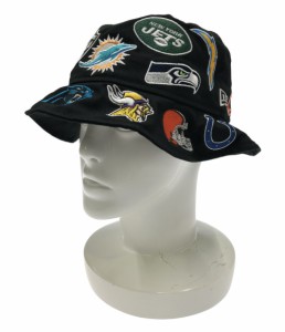 ニューエラ バケットハット Team Logo Allover NFL 14109613 メンズ SIZE M/L  NEW ERA 中古