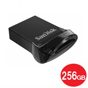 サンディスク USB3.1フラッシュメモリ 256GB Ultra Fit USB3.1（Gen1） SDCZ430-256G-G46 USB3.0 USBメモリ SanDisk 海外リテール メール