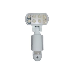 マザーツール LEDセンサーライト カメラ ホワイト microSDカード付属 18-0088 MT-SL03W 送料無料