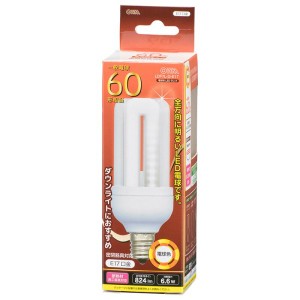 LED電球 60形相当 824lm 電球色 E17 全方向280° 密閉形器具・断熱材施工器具対応 OHM 06-1674 LDF7L-G-E17 送料無料