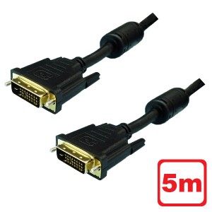 ＼ポイント5倍／3Aカンパニー DVIケーブル 5m DVI-Dデュアルリンク 24ピン ディスプレイケーブル PCC-DVID50 送料無料