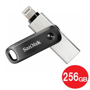 サンディスク ライトニングコネクタ USBメモリ 256GB iXpand Flash Drive Go SDIX60N-256G-GN6NE MFI認証 SanDisk 海外リテール アイフォ