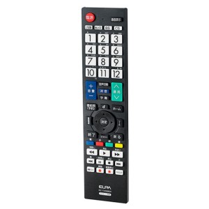 ＼ポイント5倍／ELPA テレビリモコン シャープ アクオス用 汎用リモコン RC-TV009SH アクオス テレビリモコン エルパ メール便送料無料