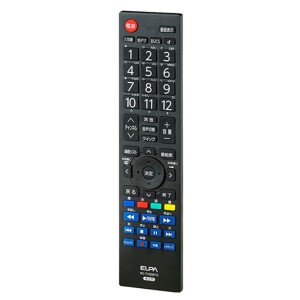 ＼ポイント5倍／ELPA テレビリモコン 東芝用 汎用リモコン RC-TV009TO レグザ テレビリモコン エルパ メール便送料無料