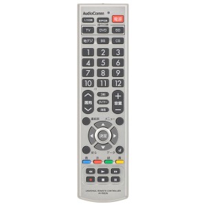 ＼ポイント5倍／AudioComm ＡＶマルチリモコン OHM 03-2770 AV-R925N 汎用リモコン テレビリモコン メール便送料無料