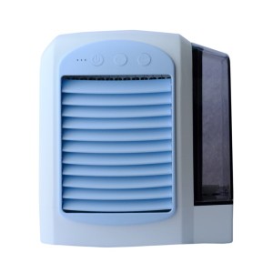 ミヨシ USB冷風扇 卓上扇風機 ブルー USF-16BL 小型 コンパクト デスクファン 卓上ファン 送料無料