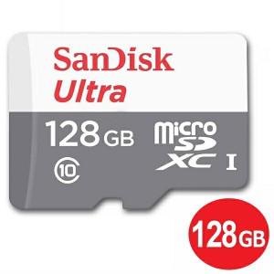 ＼ポイント5倍／サンディスク microSDXCカード 128GB ULTRA Class10 UHS-1 100MB/s SDSQUNR-128G-GN6MN Nintendo Switch スイッチ推奨 マ