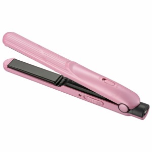 USB給電式 モバイルヘアアイロン ピンク 00-5690 HB-HIUD-P 送料無料