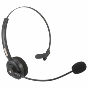 ワイヤレス片耳ヘッドセット 左右両耳対応 OHM 03-0638 HST-W80N 送料無料