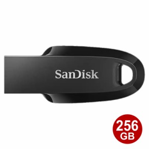 サンディスク USB3.2 フラッシュメモリ Gen1 256GB Ultra Curve 100MB/s キャップレス SDCZ550-256G-G46 SanDisk USBメモリ 海外リテール