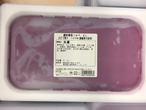 濃味ぶどうソルベ　２Ｌ氷菓 