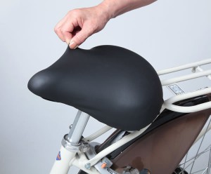  [3個までゆうパケット送料299円]自転車用サドルカバー 川住製作所 サドルカバー フィット KW-228BK　KW-228BR　シティサイクル用