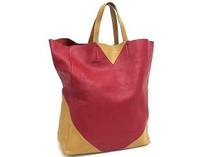 美品 セリーヌ トートバッグ バイカラー オールドセリーヌ CELINE CELINE】【バイカラー】セリーヌ『カバ スモール 2WAY
