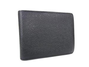ルイヴィトン　モノグラムマット　ポルトビエ6 レザー　二つ折り財布 LOUIS VUITTON ルイ ヴィトン モノグラム マット ポルトモネ