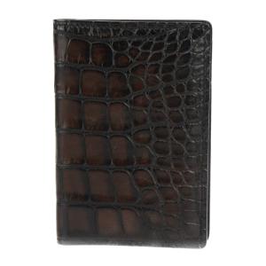 極上美品　BERLUTI ブラック 二つ折り財布 ベルルッティ Berluti シグネチャー エクスカーション ブラック