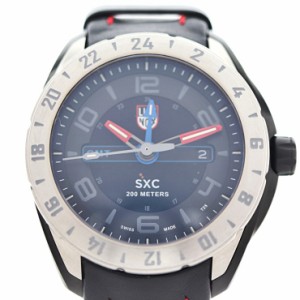 新品未使用展示品 LUMINOX ルミノックス SXC スチール GMT 5127 腕時計 ステンレススチール ブラック クォーツ【本物保証】