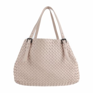 BOTTEGAVENETA ボッテガヴェネタ ナッパ ミディアム チェスタバッグ 337260 トートバッグ レザー ピンク イントレチャート【本物保証】