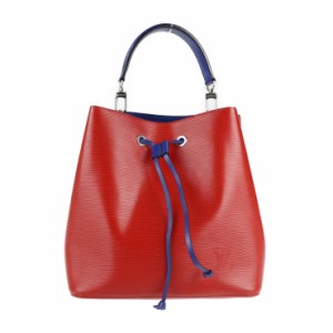 美品 LOUIS VUITTON ルイ ヴィトン ネオノエ エピ M54365 ハンドバッグ エピレザー コクリコ レッド系 2WAY ショルダー バイカラー ビト