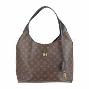 LOUIS VUITTON ルイ ヴィトン フラワー ホーボー モノグラム M43545 ショルダーバッグ PVC レザー ブラウン セミショルダー ワンショルダ