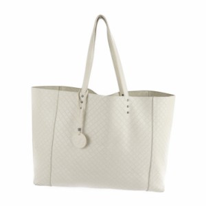 BOTTEGAVENETA ボッテガヴェネタ  イントレッチオ ミラージュ トートバッグ 298780 レザー   ベージュ系   ショルダーバッグ 【本物保証】