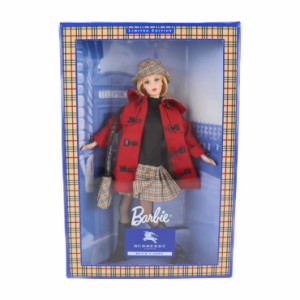 新古未使用展示品 BURBERRY BLUE LABEL バーバリー ブルーレーベル Barbie バービー コラボ ぬいぐるみ レッド  LIMITED EDITION 限定品 