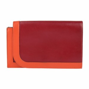 HERMES エルメス カマイユ ロング 長財布 ボックスカーフ ボルドー系 バイカラー C刻印【本物保証】