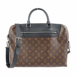 美品 LOUIS VUITTON ルイ ヴィトン PDJ ポルトドキュマン ジュール NM モノグラムマカサー M54019 ビジネスバッグ PVC レザー ブラウン 2