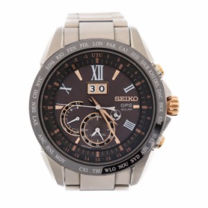 美品 SEIKO セイコー ASTRON アストロン 8Xシリーズ SBXB151/8X42-0AE0-3 腕時計 ステンレススチール セラミック シルバー ビッグデイト 