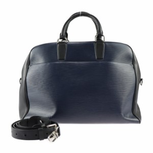 美品 LOUIS VUITTON ルイ ヴィトン ハリントン ボーリング エピ M53412 ハンドバッグ レザー ネイビー 2WAY ショルダーバッグ ボストンバ