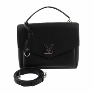 超美品 LOUIS VUITTON ルイ ヴィトン マイロックミー M54849 ハンドバッグ グレインカーフレザー ブラック 2WAY ショルダーバッグ ビトン