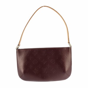 美品 LOUIS VUITTON ルイ ヴィトン ファウラー M55146 ハンドバッグ モノグラムマット レザー ヴィオレ ワンショルダーバッグ ビトン【本