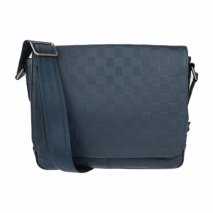 美品 LOUIS VUITTON ルイ ヴィトン ディストリクトPM N41285 ショルダーバッグ ダミエアンフィニ コスモス メッセンジャーバッグ ビトン