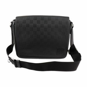 超美品 LOUIS VUITTON ルイ ヴィトン ディストリクト PM NV3 N42711 ショルダーバッグ ダミエアンフィニ オニキス メッセンジャーバッグ 