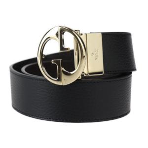 DIESEL 牛革 ベルト バタ臭 75/30 ブラック 正規品