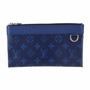 美品 LOUIS VUITTON ルイ ヴィトン ポシェット ディスカバリー PM タイガラマ M30278 ポーチ モノグラムキャンバス タイガ コバルト クラ