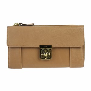超美品 Chloe クロエ ELSIE エルシー 3P0592 長財布 レザー ブラウン系 L字ファスナー【本物保証】