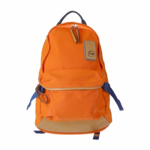 美品 LOEWE ロエベ Eye LOEWE Nature アイ ロエベ ネイチャー 301.50.NU40 リュック・デイパック キャンバス レザー オレンジ×ブラウン