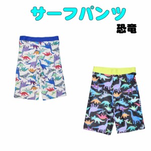 サーフパンツ　水着 恐竜柄 ZAZZY ZAPS 110〜140cmプール 海 夏休み 海水浴 スイムパンツ 保育園 幼稚園 男の子