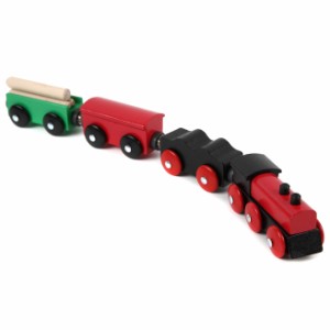 木製レール 電車 機関車 ブリオ BRIO 互換 オールドタイマー4両 9651 ミッキィ MICKI 木のおもちゃ 誕生日 プレゼント 男の子 女の子 子