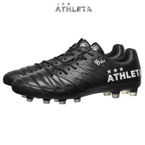 アスレタ サッカー シューズ スパイク O-Rei T7 ブラック 黒 オーヘイ サッカーシューズ 固定式 10018-70 ATHLETA