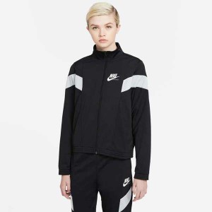 ナイキ ウィメンズ 長袖 NSWヘリテージ L/S フルジップ レディース ブラック 黒 ジャージ CZ8603-010 NIKE