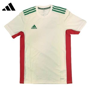 アディダス カスタム ゲームシャツ MT19 SS JSY M サッカー フットサル スポーツ 半袖 DW6753-WHT-GRN adidas