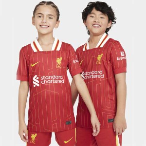 ナイキ ウェア ジュニア サッカー ユニフォーム リバプールFC LFC 24-25 スタジアム ホーム ファースト レプリカ ユニフォーム Liverpool