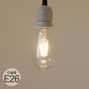 エジソン型LED電球 口金径E26  HS3081 LED 電球 エジソンランプ ペンダントライト 天井照明 北欧 スタンドライト 