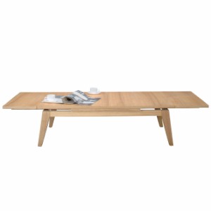 コパン エクステンションセンターテーブル 幅120cm 伸長式テーブル 伸長テーブル 伸縮テーブル ローテーブル 幅120cm 